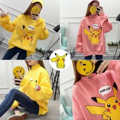Pkm.store Herbst & Winter-Stylisher Pokemon Pikachu Sweater Uberlange