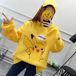 Pkm.store Herbst & Winter-Stylisher Pokemon Pikachu Sweater Uberlange