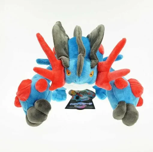 Pkm.store Pokemon Kuscheltiere-Sumpex / Swampert Mega Mudkip Stoff - Plusch Pokemon (Ca. 30Cm)