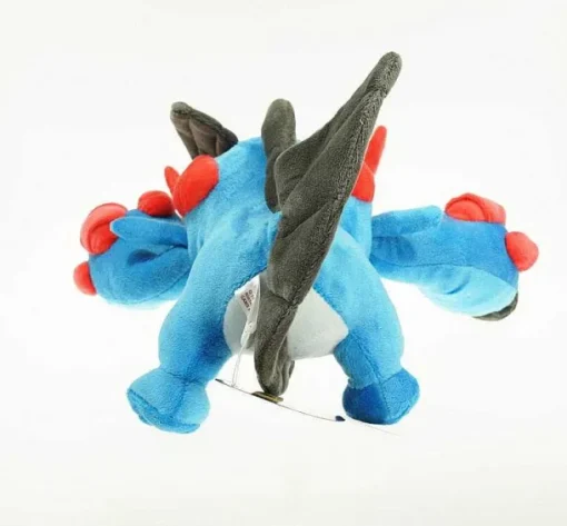 Pkm.store Pokemon Kuscheltiere-Sumpex / Swampert Mega Mudkip Stoff - Plusch Pokemon (Ca. 30Cm)