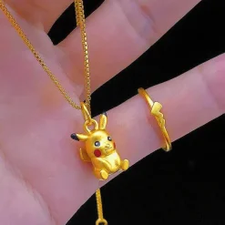Pkm.store Pokemon Schmuck-Suse Pokemon Pikachu Halsketten Oder Ringe