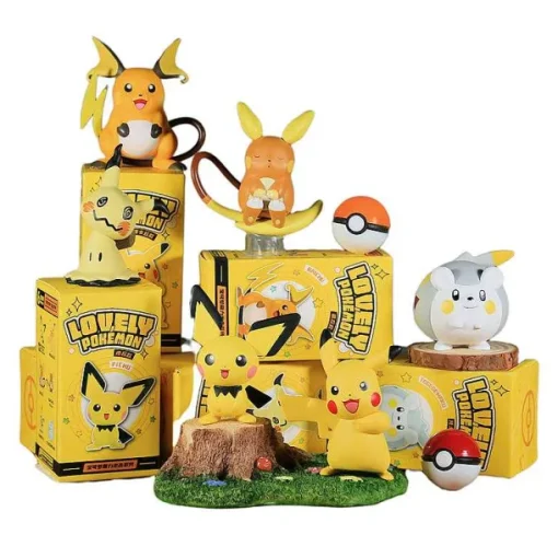 Pkm.store Pokemon Figuren-Suse Pokemon Pikachu Sammel Figuren (Ca. 6-8Cm)