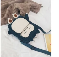Pkm.store Rucksäcke & Taschen-Suse Relaxo Snorlax Umhangetasche Pokemon Tasche
