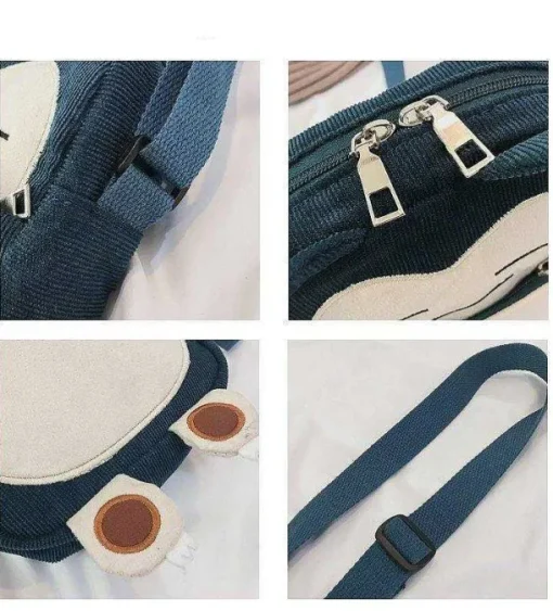 Pkm.store Rucksäcke & Taschen-Suse Relaxo Snorlax Umhangetasche Pokemon Tasche
