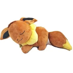 Pkm.store Pokemon Kuscheltiere-Suser Schlafender Evoli Eevee Plusch Pokemon (Ca. 35Cm)