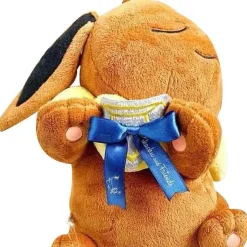 Pkm.store Pokemon Kuscheltiere-Suser Schlafender Evoli Eevee Plusch Pokemon (Ca. 35Cm)