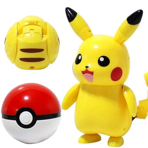 Pkm.store Pokeball & Pokebälle-Takara Tomy Pokemon Poke Ball Mit Pokemon Figur