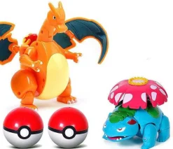 Pkm.store Pokeball & Pokebälle-Takara Tomy Pokemon Poke Ball Mit Pokemon Figur