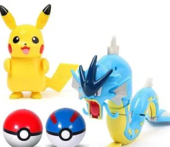 Pkm.store Pokeball & Pokebälle-Takara Tomy Pokemon Poke Ball Mit Pokemon Figur