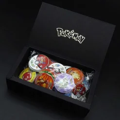 Pkm.store Pokemon Spielzeug-Tazos Pokemon 160 Runde Pogs 2000Er Edition Mit Box