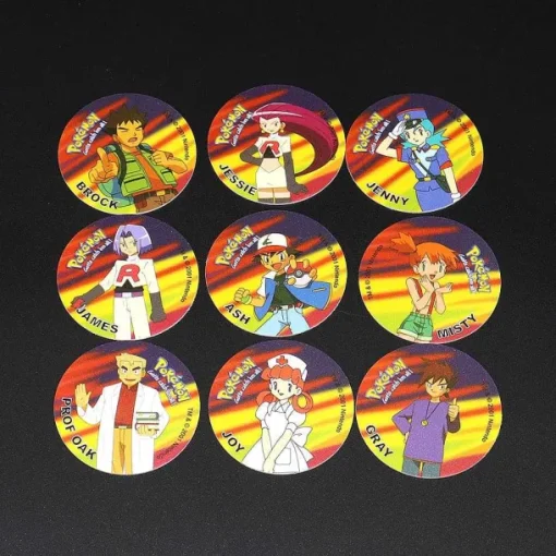 Pkm.store Pokemon Spielzeug-Tazos Pokemon 160 Runde Pogs 2000Er Edition Mit Box