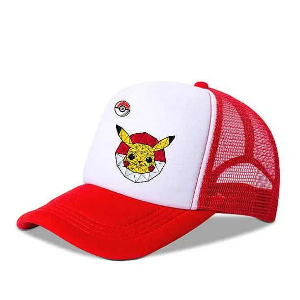 Pkm.store Pokemon Mützen & Caps-Tolle Pokemon Pikachu Sommer Baseball Caps Mützen Fur Kinder