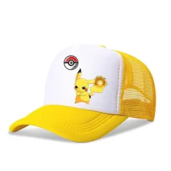 Pkm.store Pokemon Mützen & Caps-Tolle Pokemon Pikachu Sommer Baseball Caps Mützen Fur Kinder