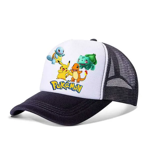 Pkm.store Pokemon Mützen & Caps-Tolle Pokemon Pikachu Sommer Baseball Caps Mützen Fur Kinder