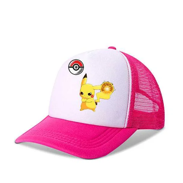Pkm.store Pokemon Mützen & Caps-Tolle Pokemon Pikachu Sommer Baseball Caps Mützen Fur Kinder