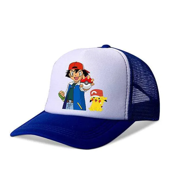 Pkm.store Pokemon Mützen & Caps-Tolle Pokemon Pikachu Sommer Baseball Caps Mützen Fur Kinder