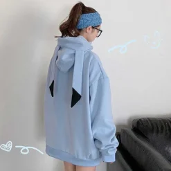 Pkm.store Herbst & Winter-Toller Pikachu, Glumanda, Schiggy Oder Enton Pokemon Oversize Hoodie Pullover