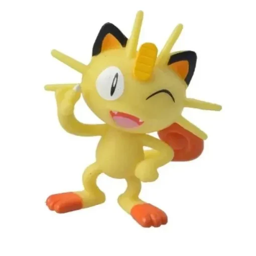 Pkm.store Pokemon Figuren-Tomy Wct Pokemon Figuren Pikachu Piplup Vulpix Meowth Cubone Marshadow Axew Keldeo Ca. 4Cm