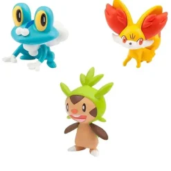 Pkm.store Pokemon Figuren-Tomy Wct Pokemon Figuren Pikachu Piplup Vulpix Meowth Cubone Marshadow Axew Keldeo Ca. 4Cm