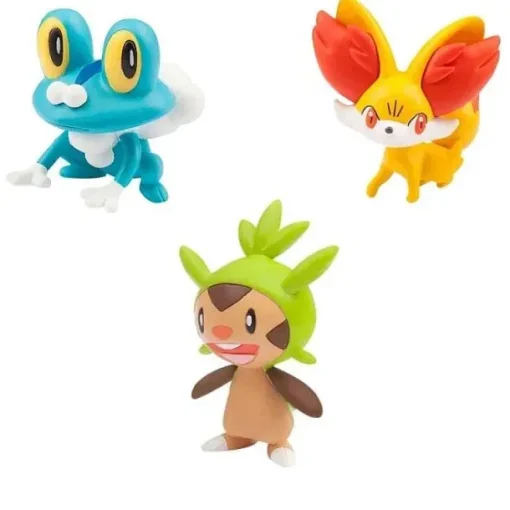 Pkm.store Pokemon Figuren-Tomy Wct Pokemon Figuren Pikachu Piplup Vulpix Meowth Cubone Marshadow Axew Keldeo Ca. 4Cm