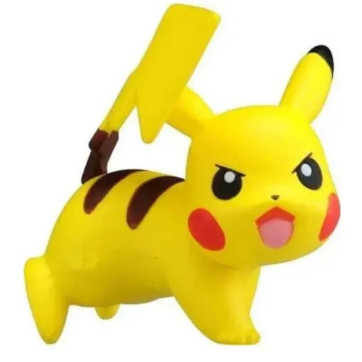 Pkm.store Pokemon Figuren-Tomy Wct Pokemon Figuren Pikachu Piplup Vulpix Meowth Cubone Marshadow Axew Keldeo Ca. 4Cm