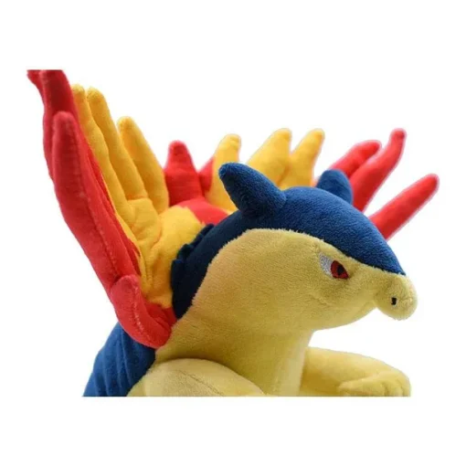 Pkm.store Pokemon Kuscheltiere-Tornupto / Typhlosion Stoff Pokemon (Ca. 25Cm)