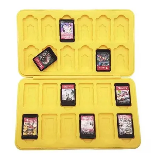 Pkm.store Sonstiges Merchandise-Tragetasche Schutzcase Fur 24 Switch Spiele Im Pokemon Design