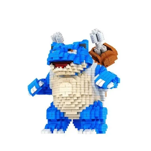 Pkm.store Pokemon Bausteine-Turtok / Blastoise Pokemon Baustein Set