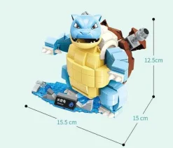 Pkm.store Pokemon Bausteine-Turtok Baustein Figur