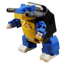 Pkm.store Pokemon Bausteine-Turtok Blastoise Baustein Figur Mit 208 Teilen