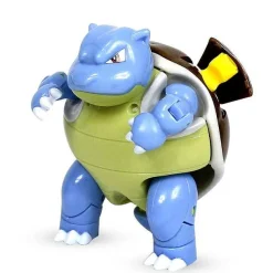 Pkm.store Pokemon Spielzeug-Turtok (Blastoise) Pokemon Spielzeug Set Mit Figur Und Pokeball