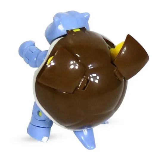 Pkm.store Pokemon Spielzeug-Turtok (Blastoise) Pokemon Spielzeug Set Mit Figur Und Pokeball