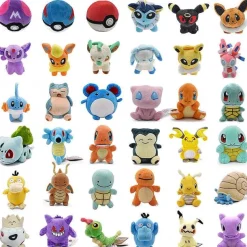 Pkm.store Pokemon Kuscheltiere-Viele Verschiedene Pokemon Und Pokeball Pluschtiere Zur Auswahl