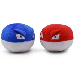 Pkm.store Pokemon Kuscheltiere-Voltobal / Voltorb & Lektrobal Pokemon Plusch (Ca. 7Cm)