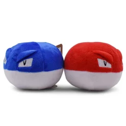 Pkm.store Pokemon Kuscheltiere-Voltobal / Voltorb & Lektrobal Pokemon Plusch (Ca. 7Cm)