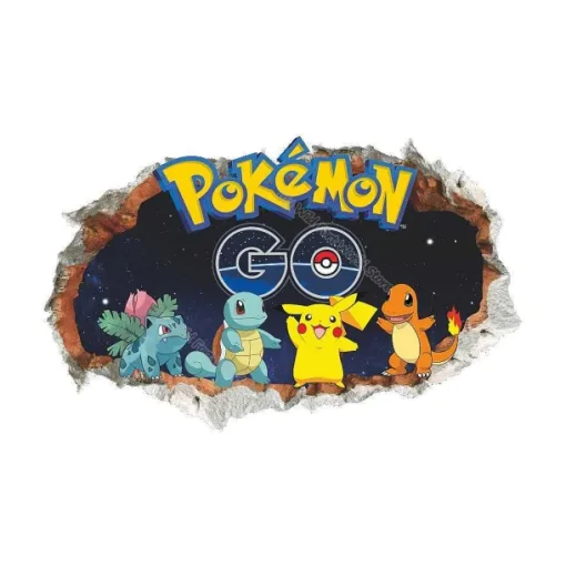Pkm.store Sonstiges Merchandise-Wandsticker In Verschiedenen Pokemon Motiven