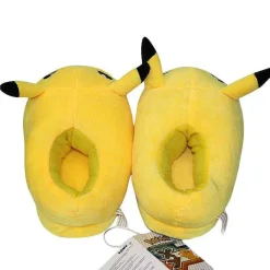 Pkm.store Sonstiges Merchandise-Warme Plusch Pokemon Hausschuhe Fur Kinder (Pikachumotiv)