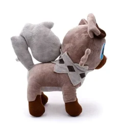 Pkm.store Pokemon Kuscheltiere-Wuffels / Rockruff Stoff Pokemon (Ca. 20Cm)
