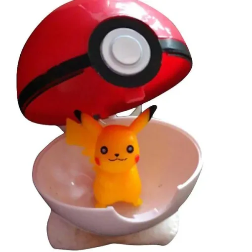 Pkm.store Sonstiges Merchandise-20X Pokeball Mit Verschiedenen Pokemon Figuren