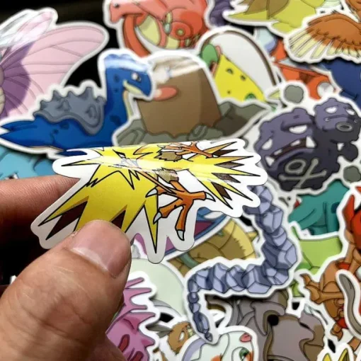 Pkm.store Sonstiges Merchandise-80X Pokemon Aufkleber