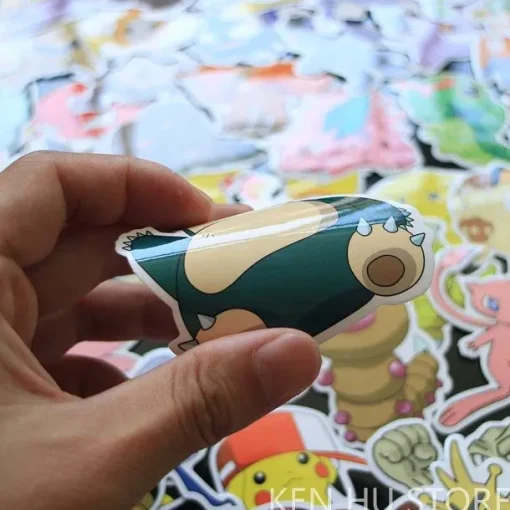 Pkm.store Sonstiges Merchandise-80X Pokemon Aufkleber