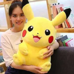 Pkm.store Pokemon Kuscheltiere-Xxl Pikachu Kuscheltier (Ca. 60Cm)