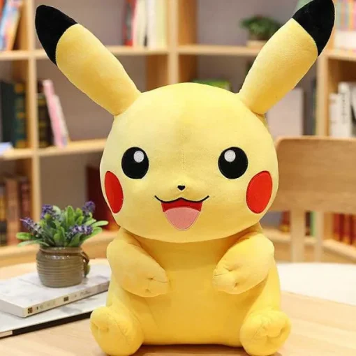 Pkm.store Pokemon Kuscheltiere-Xxl Pikachu Kuscheltier (Ca. 60Cm)