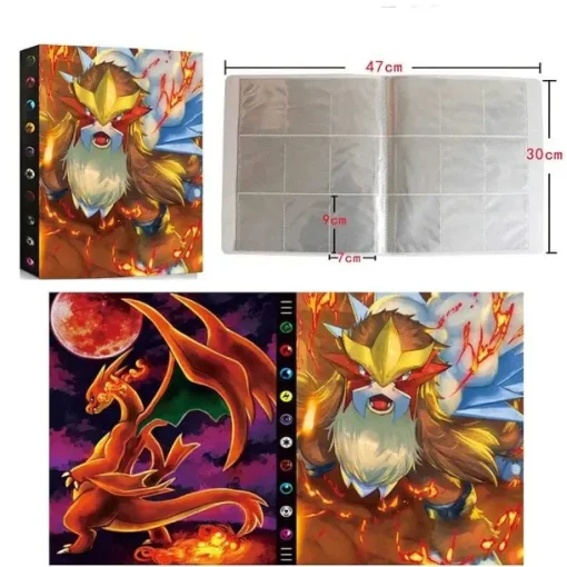 Pkm.store Pokemon Sammelalbum-Xxl Sammelalbum Fur 540 Stk. Pokemon Karten