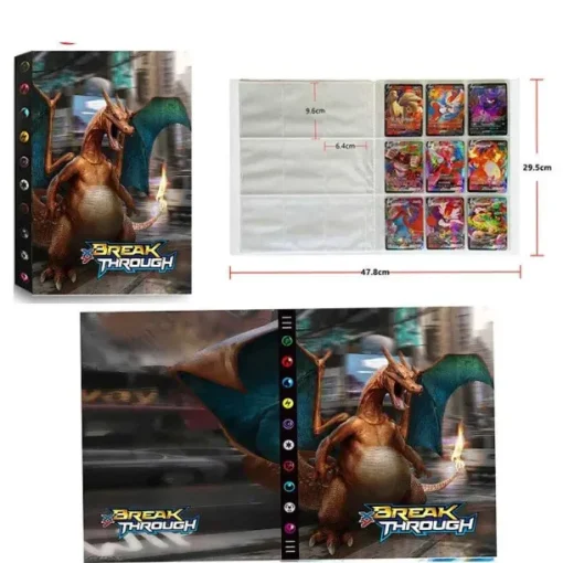 Pkm.store Pokemon Sammelalbum-Xxl Sammelalbum Fur 540 Stk. Pokemon Karten