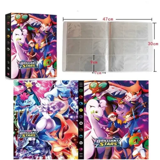 Pkm.store Pokemon Sammelalbum-Xxl Sammelalbum Fur 540 Stk. Pokemon Karten
