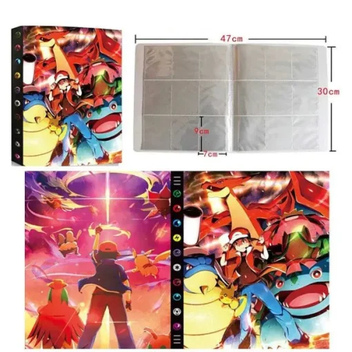 Pkm.store Pokemon Sammelalbum-Xxl Sammelalbum Fur 540 Stk. Pokemon Karten
